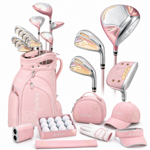 iYuhui Sakura Dance 2 pink ladies complete golf set